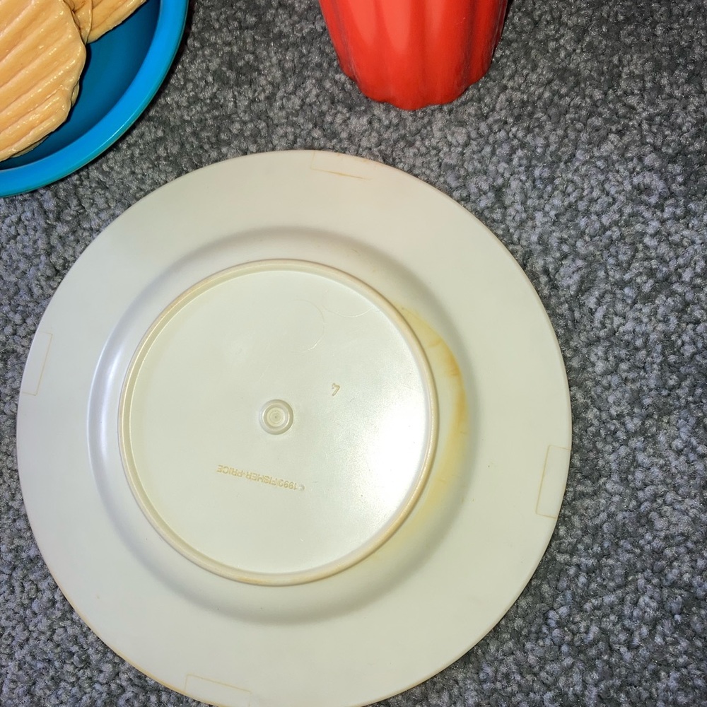Vintage 1987 Fisher Price Play Food Sandwich Watermelon Chips - Picture 4 of 7